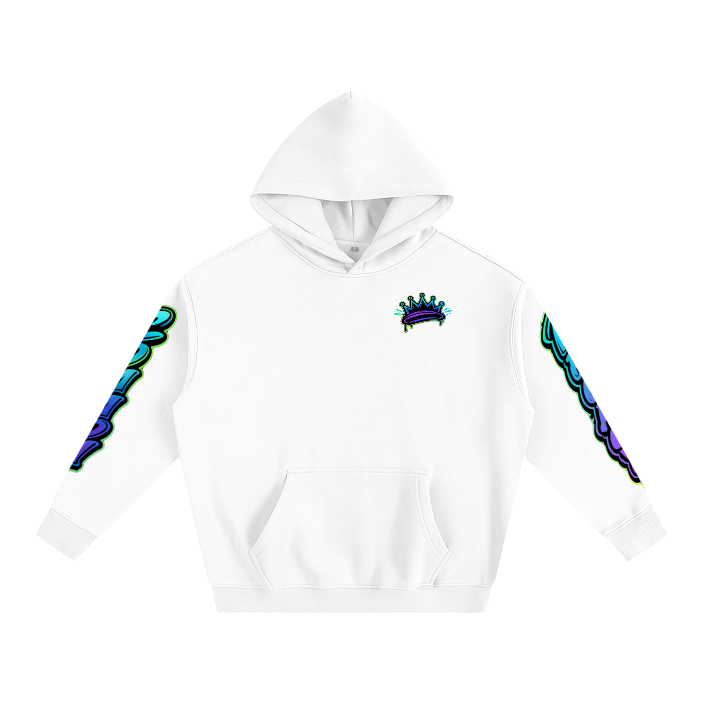 Oversize Fleeced Hoodie swamp