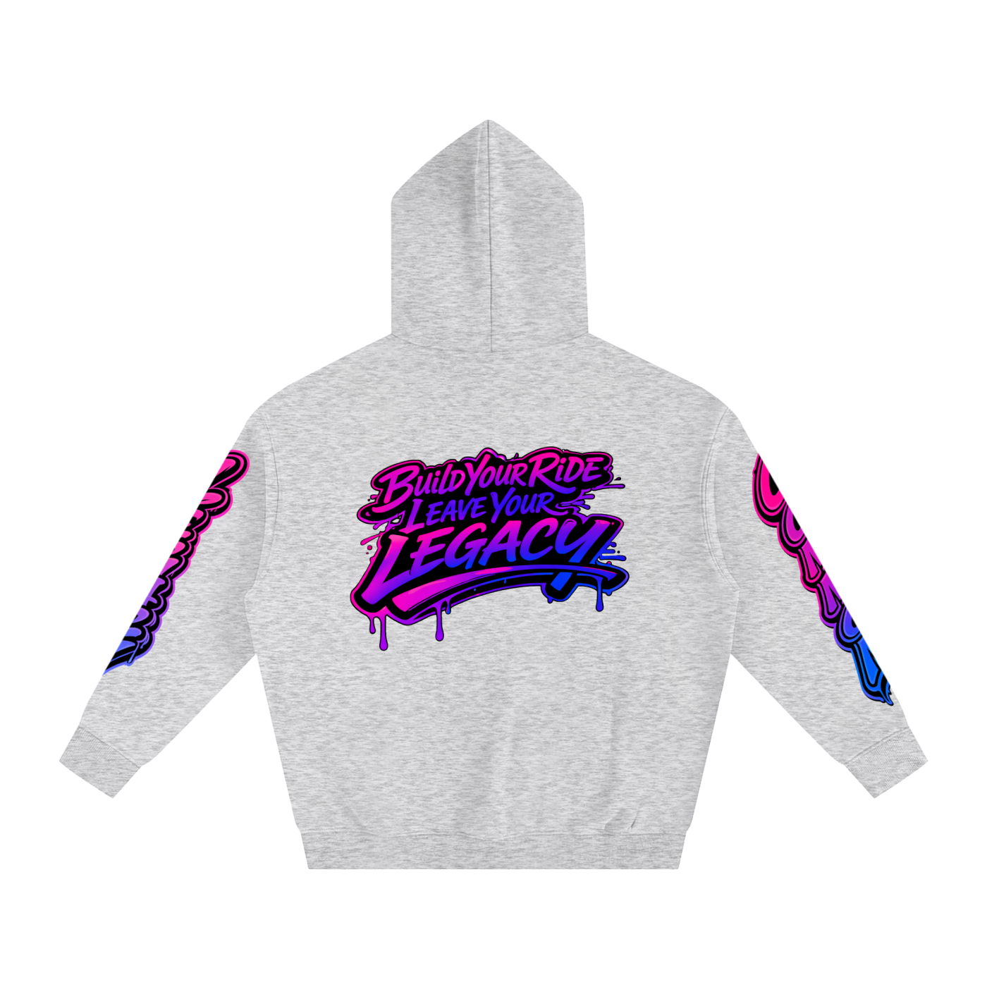 Oversize Fleeced Hoodie disco