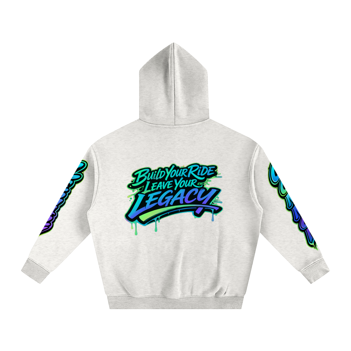 Oversize Fleeced Hoodie swamp